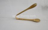 Bamboo Clamp Clip Scoop With Salad Tongs Clip