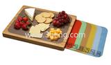 Eco-friendly Classics Bamboo Cutting Board with Removable Cutting Mats