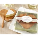 Tastefully Yours Heart-Shaped Bamboo Cheese Board