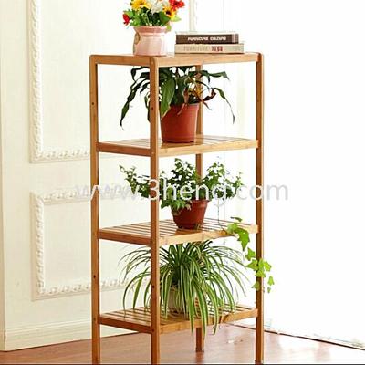 Natural bamboo display rack for flower eco-friendly