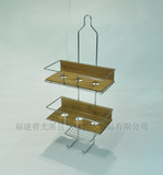 竹浴室架 Bamboo bathroom rack 