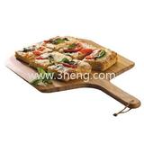 Eco-friendly Bamboo Pizza Cutting Board With Long Handle