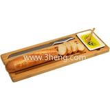 Bamboo Bread And Dip Board Set